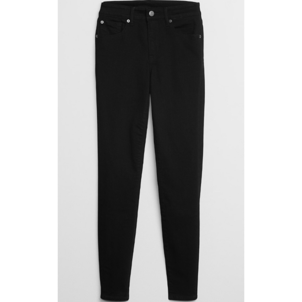 GAP • 1969 Classic Black True Skinny Jeans, 29S - Picture 4 of 16